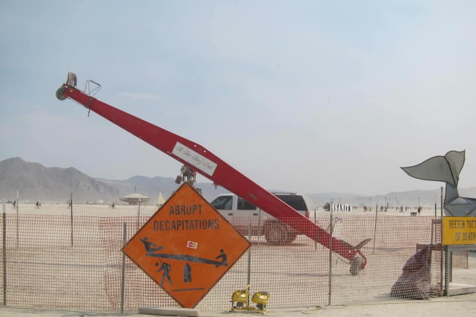 This meme is an image of a sign that says "Abandon all hope, ye who enter here" (a reference to Dante's Inferno) with a picture of a construction sign with a "detour" arrow pointing to the right, but instead of going right, it goes straight into the ground, with a "D" on the sign that says "Dirt".